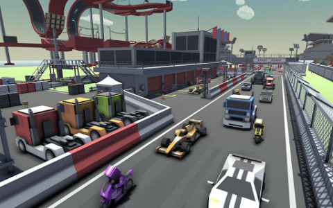 اسکرین شات بازی Simple Formula Race 4