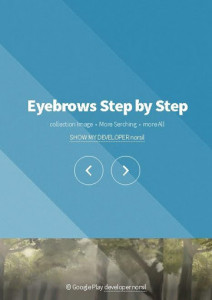 اسکرین شات برنامه Eyebrows Step by Step 6