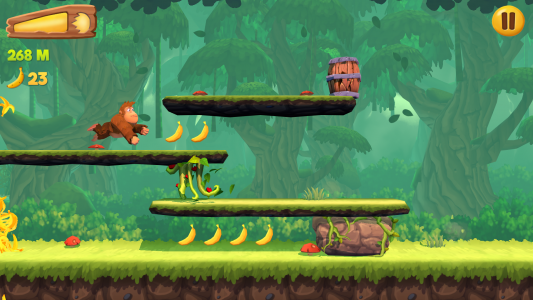 اسکرین شات بازی Banana Kong 2: Running Game 3
