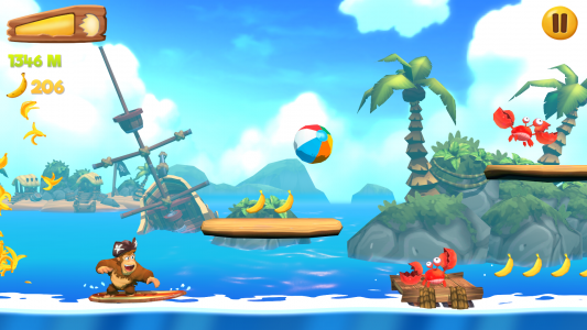 اسکرین شات بازی Banana Kong 2: Running Game 2