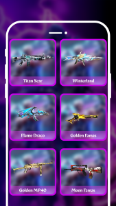 اسکرین شات 4 برنامه FFFF Skin Tool Emotes