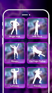 اسکرین شات 3 برنامه FFFF Skin Tool Emotes