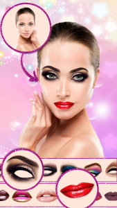 اسکرین شات برنامه Makeup & Hairstyle - Camera Beauty App 8