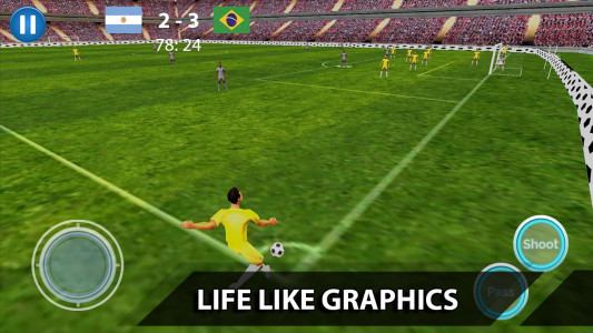 اسکرین شات بازی World Soccer League - Football 3