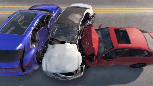 اسکرین شات بازی Car Crash Royale 4