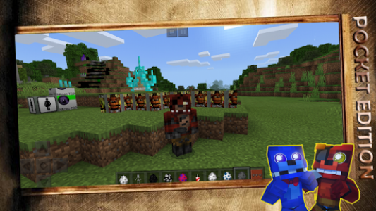 اسکرین شات برنامه Animatronics mod Minecraft 4