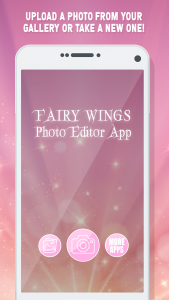 اسکرین شات برنامه Fairy Wings Photo Editor App 1