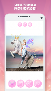 اسکرین شات برنامه Fairy Wings Photo Editor App 8