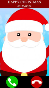 اسکرین شات 1 بازی fake call Christmas game