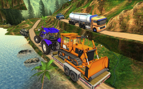 اسکرین شات بازی Farming Tractor construction Vehicles Transport 20 3