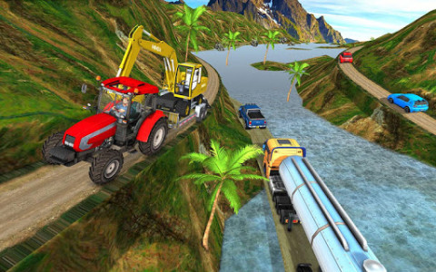 اسکرین شات بازی Farming Tractor construction Vehicles Transport 20 7