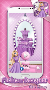 اسکرین شات برنامه Fashion Designer Girls Games 1