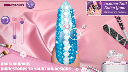 اسکرین شات برنامه Fashion Nail Salon Game: Manicure and Pedicure App 5