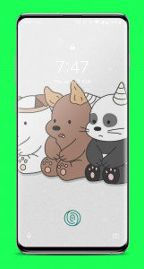 اسکرین شات برنامه Cute Bear Wallpaper -  Live Wallpapers 4