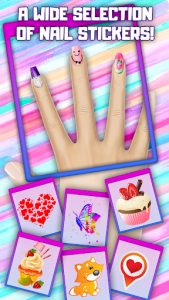 اسکرین شات برنامه Fashion Nail Art - Manicure Salon Game for Girls 4
