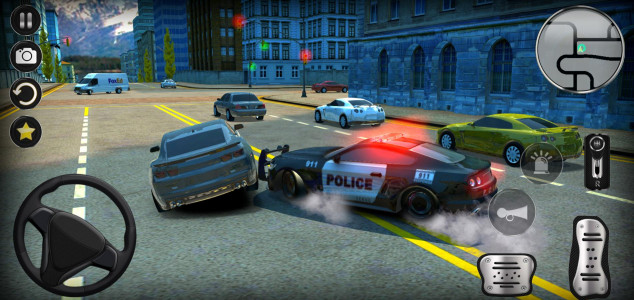 اسکرین شات بازی Police Car Drift شرطة الهجوله 1