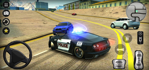 اسکرین شات بازی Police Car Drift شرطة الهجوله 5