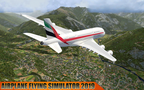 اسکرین شات بازی Airplane Flight Simulator: Fly City Airplane 3