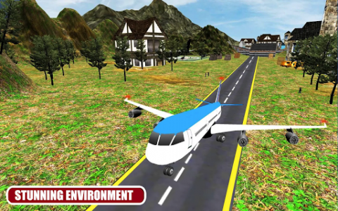 اسکرین شات بازی Airplane Flight Simulator: Fly City Airplane 7