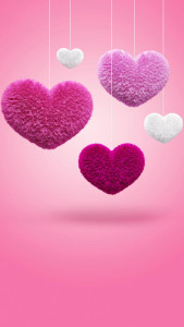 اسکرین شات برنامه Fluffy Hearts Live Wallpaper 1