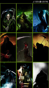 اسکرین شات برنامه Grim Reaper Live Wallpaper 4