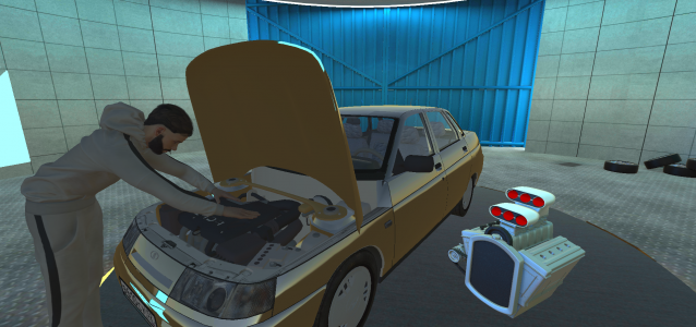 اسکرین شات بازی Sensitive Car Racing 1