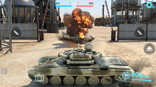 اسکرین شات بازی Tanks Battlefield: PvP Battle 3