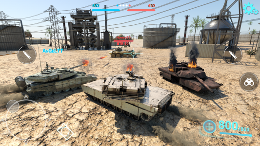 اسکرین شات بازی Tanks Battlefield: PvP Battle 4