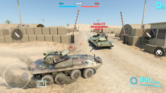 اسکرین شات بازی Tanks Battlefield: PvP Battle 6