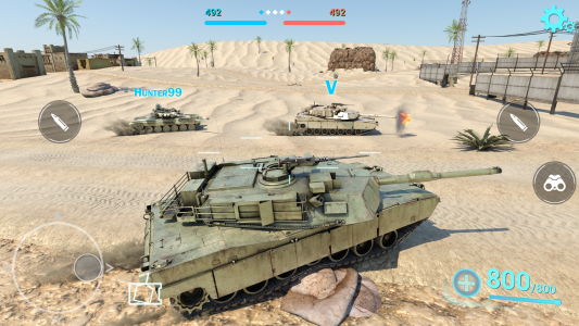 اسکرین شات بازی Tanks Battlefield: PvP Battle 2