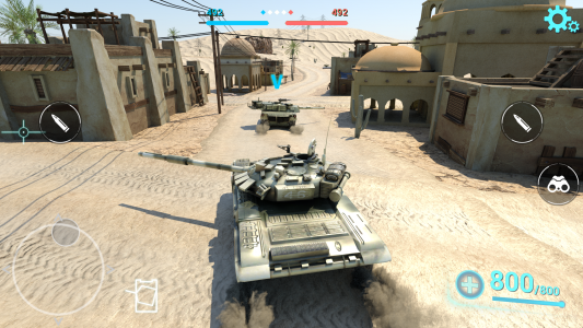 اسکرین شات بازی Tanks Battlefield: PvP Battle 5