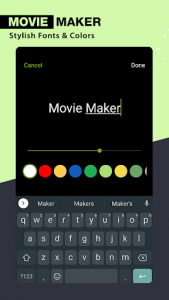 اسکرین شات برنامه Movie Maker - Slideshow Maker 6