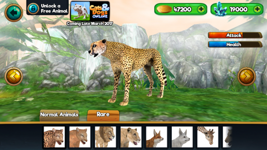 اسکرین شات بازی Animal Sim Online: Big Cats 3D 6