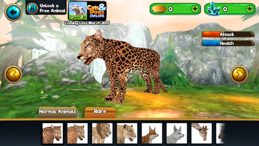 اسکرین شات بازی Animal Sim Online: Big Cats 3D 4