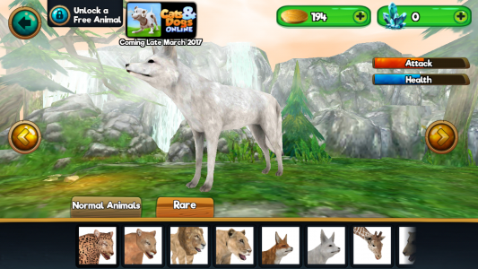 اسکرین شات بازی Animal Sim Online: Big Cats 3D 5