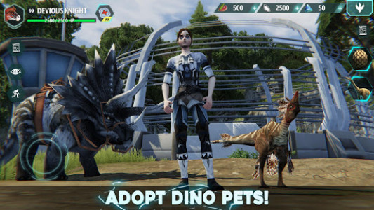 اسکرین شات بازی Dino Tamers - Jurassic Riding MMO 2