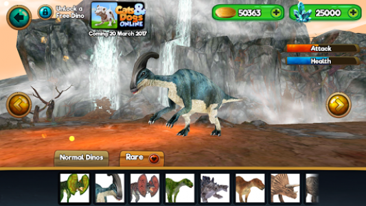 اسکرین شات بازی Dino World Online - Hunters 3D 8