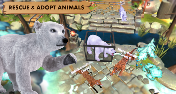 اسکرین شات 3 بازی My Wild Pet: Online Animal Sim