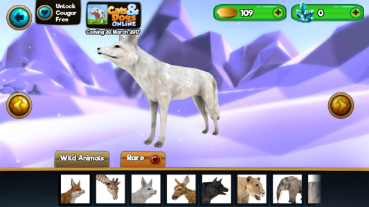 اسکرین شات بازی My Wild Pet: Online Animal Sim 4