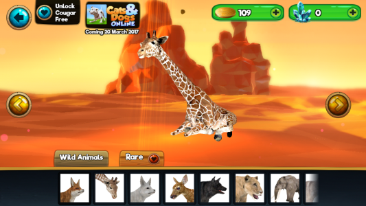 اسکرین شات 8 بازی My Wild Pet: Online Animal Sim