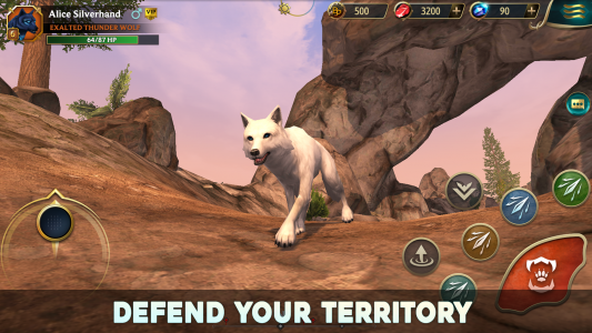 اسکرین شات 5 بازی Wolf Tales - Wild Animal Sim
