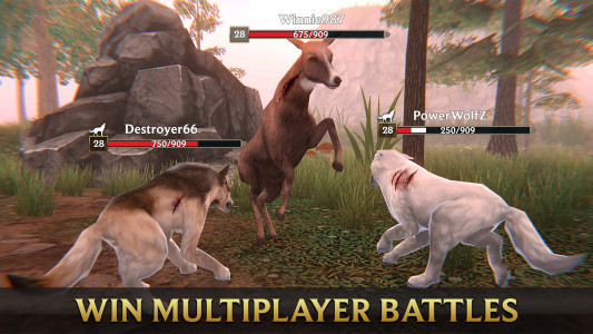 اسکرین شات 5 بازی Wolf Tales - Wild Animal Sim