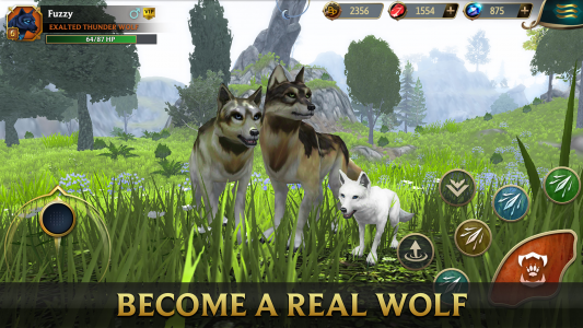 اسکرین شات 2 بازی Wolf Tales - Wild Animal Sim