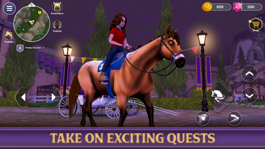 اسکرین شات بازی Star Equestrian - Horse Ranch 2
