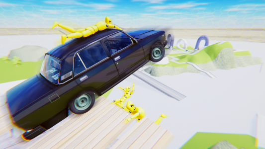 اسکرین شات بازی VAZ Crash Test Simulator 2 5