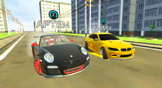 اسکرین شات بازی Driving simulator: Online 1
