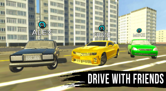 اسکرین شات بازی Driving simulator: Online 2