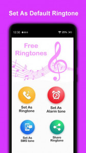 اسکرین شات برنامه MP3 Music Ringtones Downloader 4