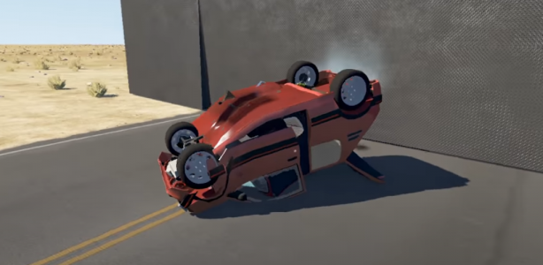 اسکرین شات بازی Realistic Car Crash Simulator 1