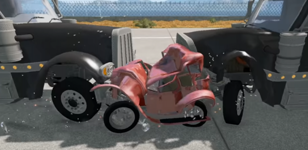 اسکرین شات بازی Realistic Car Crash Simulator 5